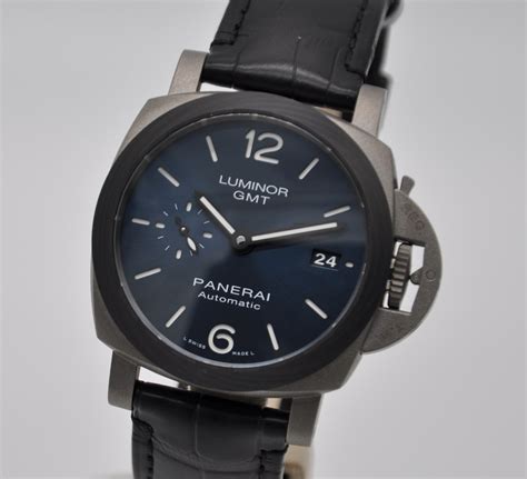 FS: Panerai Luminor GMT Titanium 42mm Blue PAM01279.